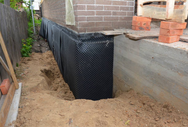 Expert waterproofing evaluation at a Woodstock, AL property